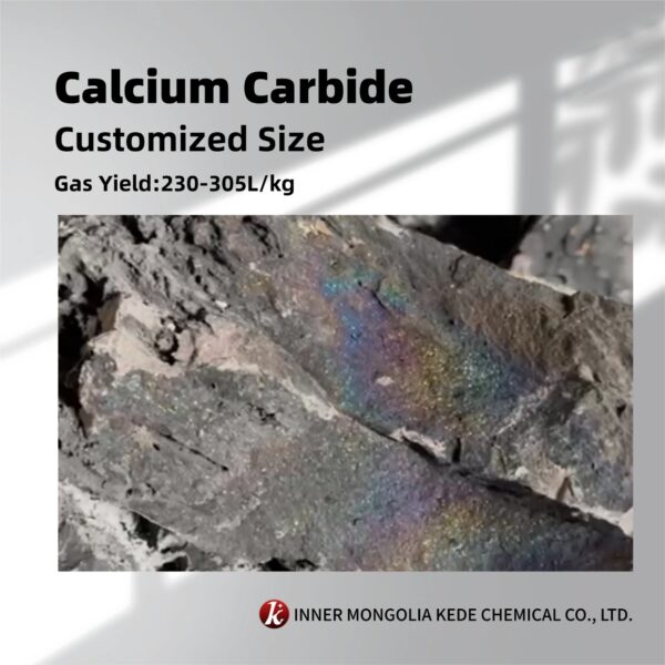 Sell Industrial-Grade Customized Size Calcium Carbide with Gas Yield of 230L/KG-305L/KG