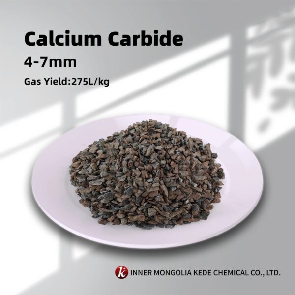 Online Price for 4-7mm Calcium Carbide Stone in 50kg Drum