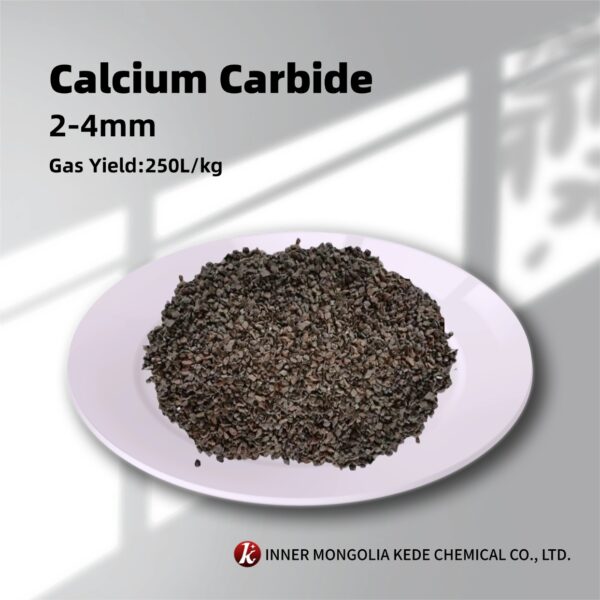 Wholesale 2-4mm Calcium Carbide Acetylene Gas Yield 250L/Kg