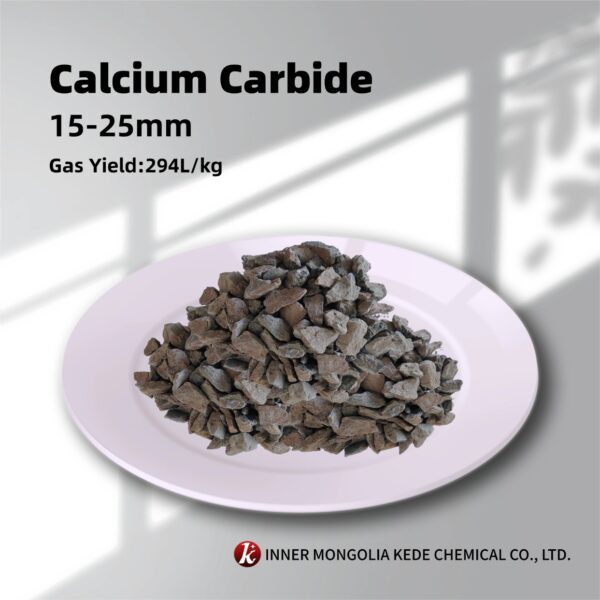 15-25 MM Calcium Carbide for Steel Desulfurization 100 KG/Drum