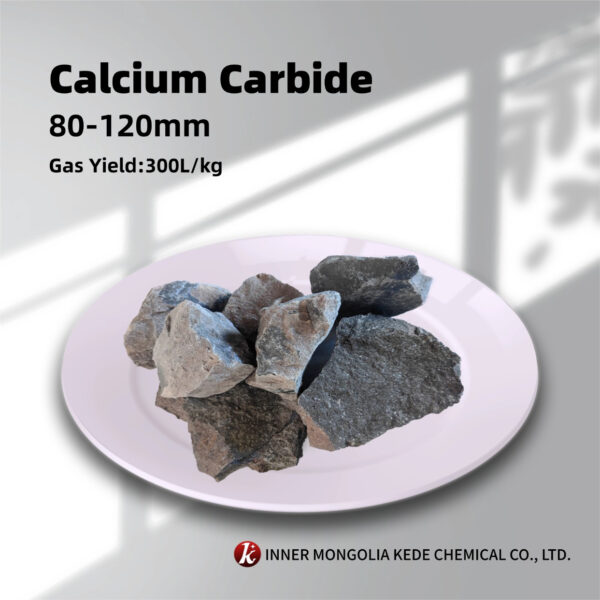 Calcium Carbide 80-120mm with Gas Yield of 295L/KG for Gas Welding
